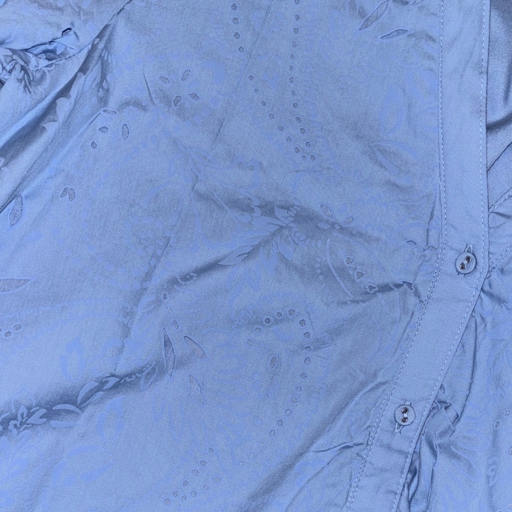 Zara Blue Long Sleeve Dress - Picture 4 of 5